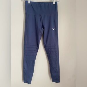 Puma Deep Blue Athletic Leggings